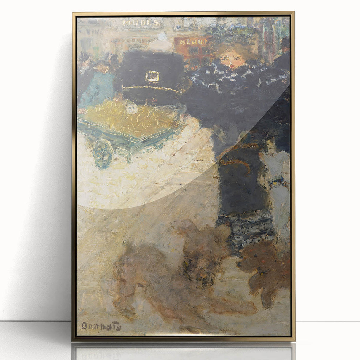 Impressionist Cityscape - Place Clichy by Pierre Bonnard (1895)