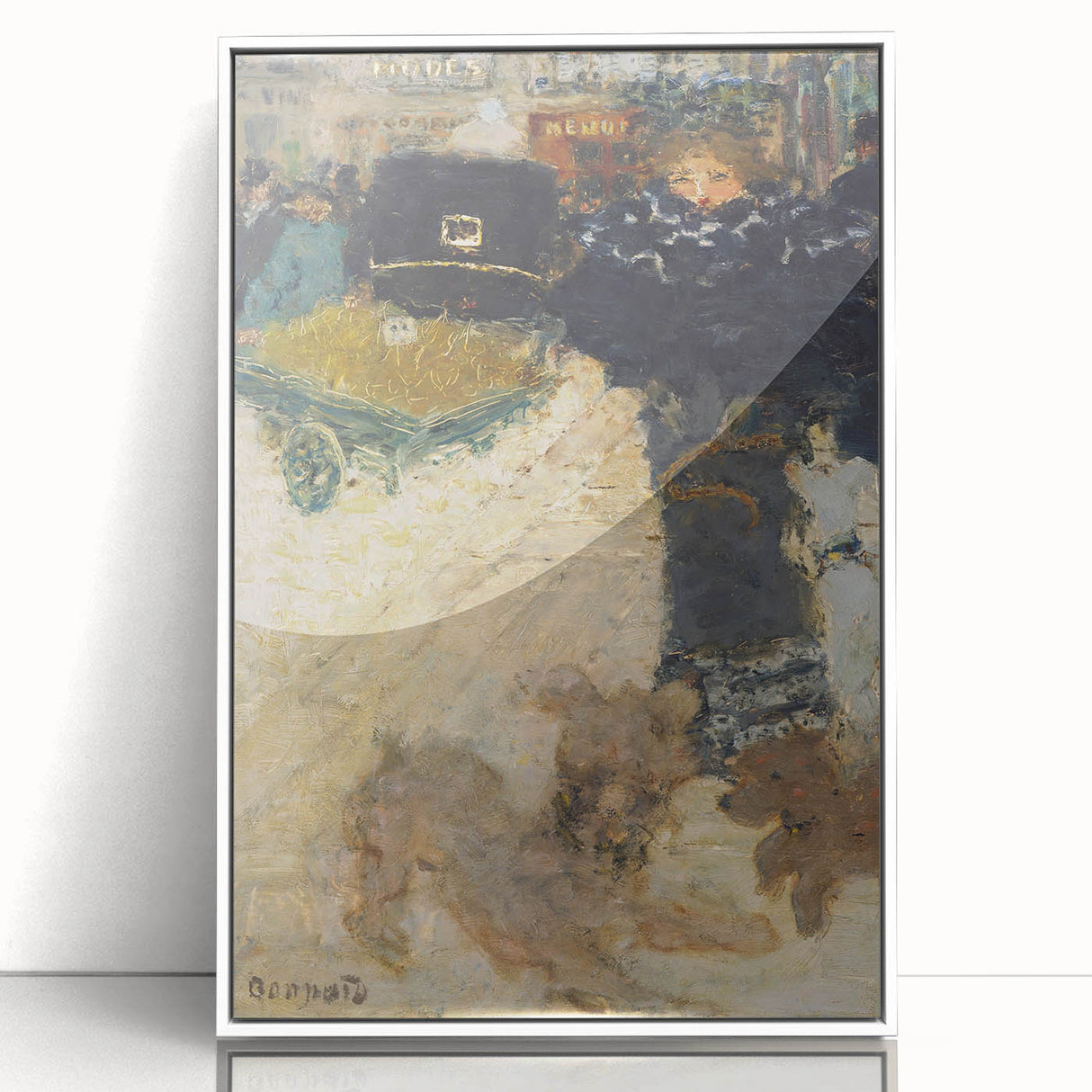 Impressionist Cityscape - Place Clichy by Pierre Bonnard (1895)