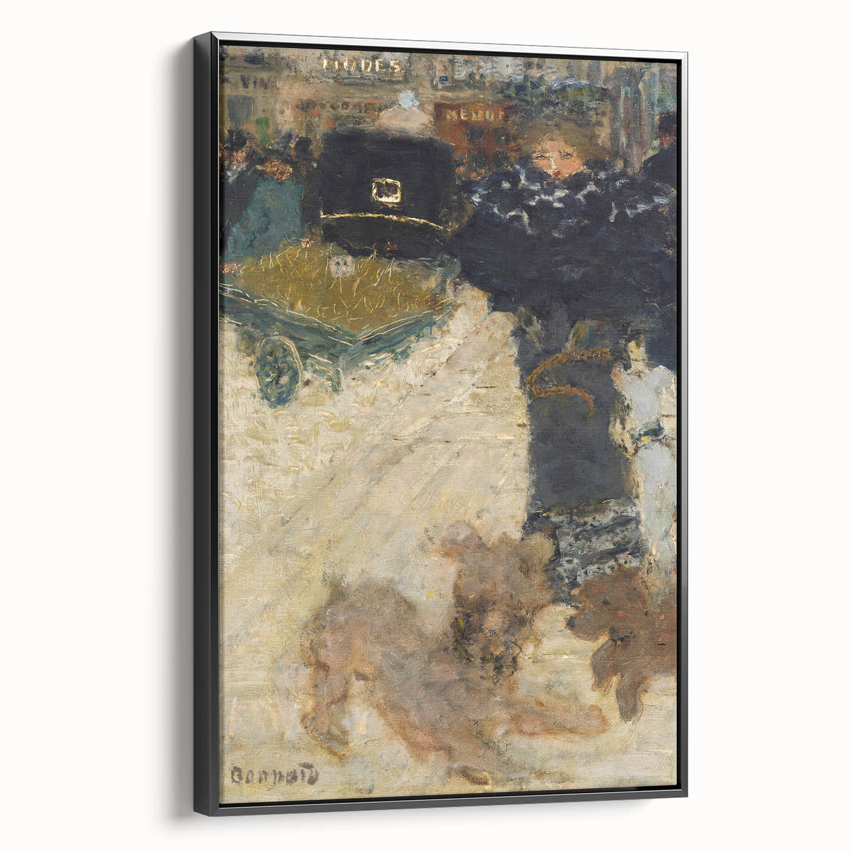 Impressionist Cityscape - Place Clichy by Pierre Bonnard (1895)