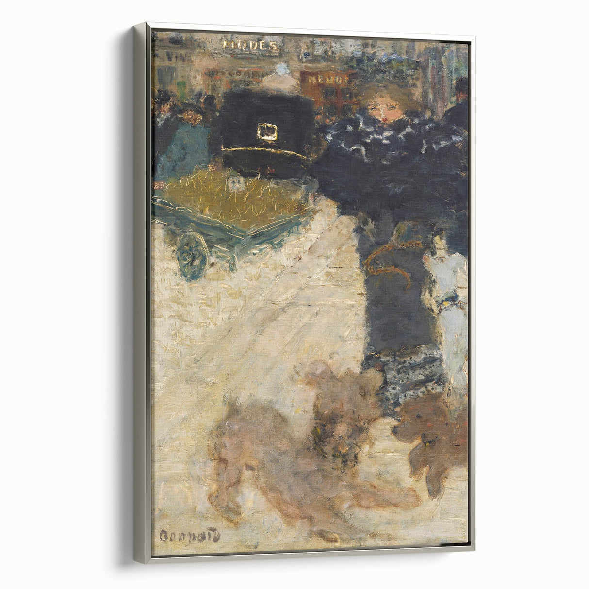 Impressionist Cityscape - Place Clichy by Pierre Bonnard (1895)