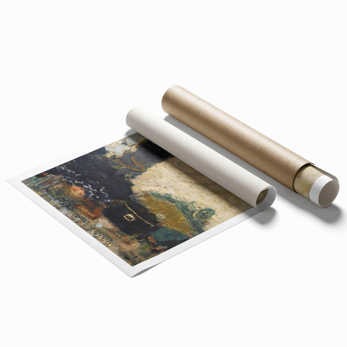 Impressionist Cityscape - Place Clichy by Pierre Bonnard (1895)