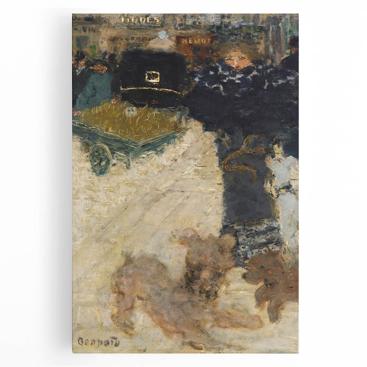 Impressionist Cityscape - Place Clichy by Pierre Bonnard (1895)