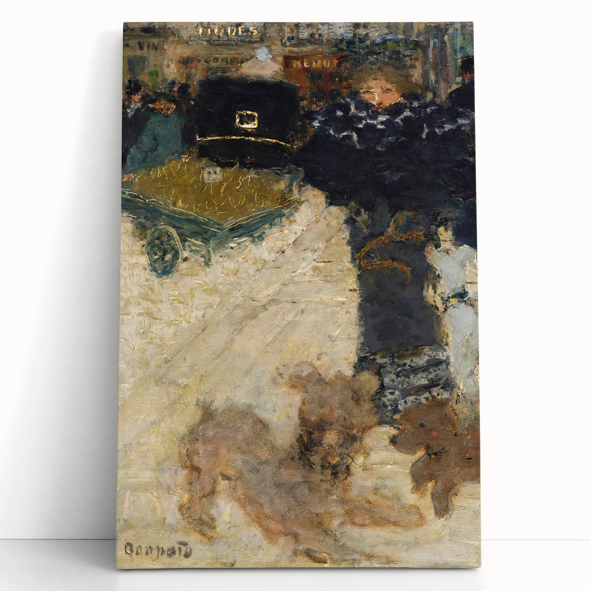 Impressionist Cityscape - Place Clichy by Pierre Bonnard (1895)