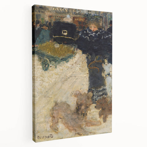 Impressionist Cityscape - Place Clichy by Pierre Bonnard (1895)