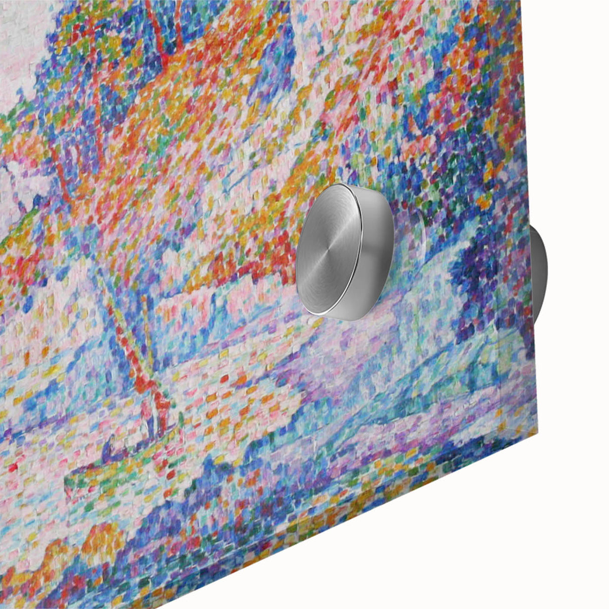 La Calanque" by Paul Signac - Pointillist Coastal Landscape