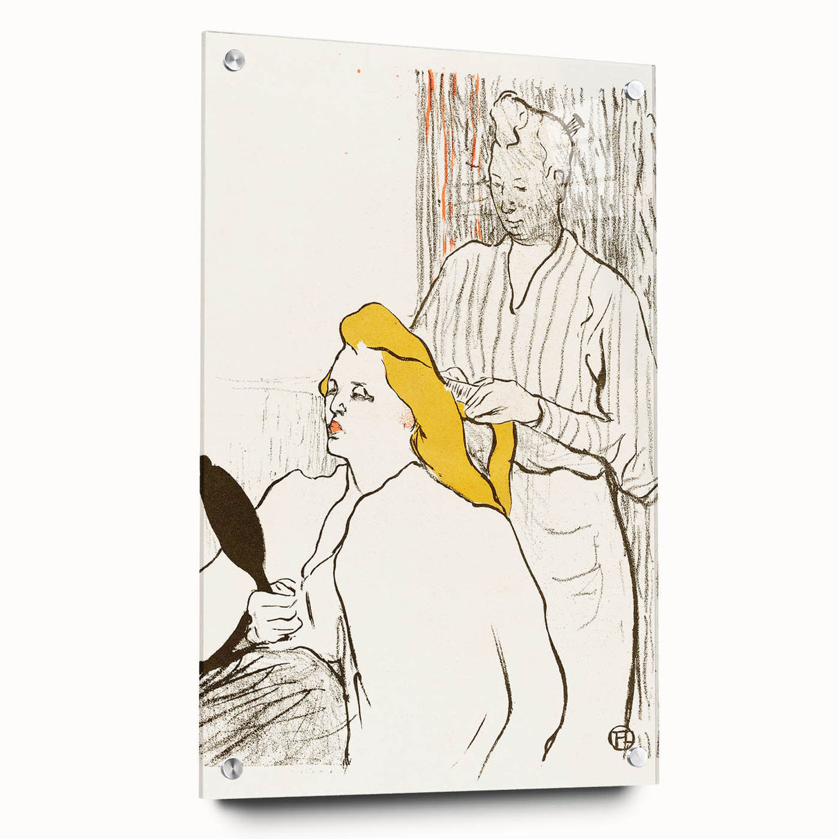 Modern Wall Art – Henri de Toulouse-Lautrec's "The Hairdresser"