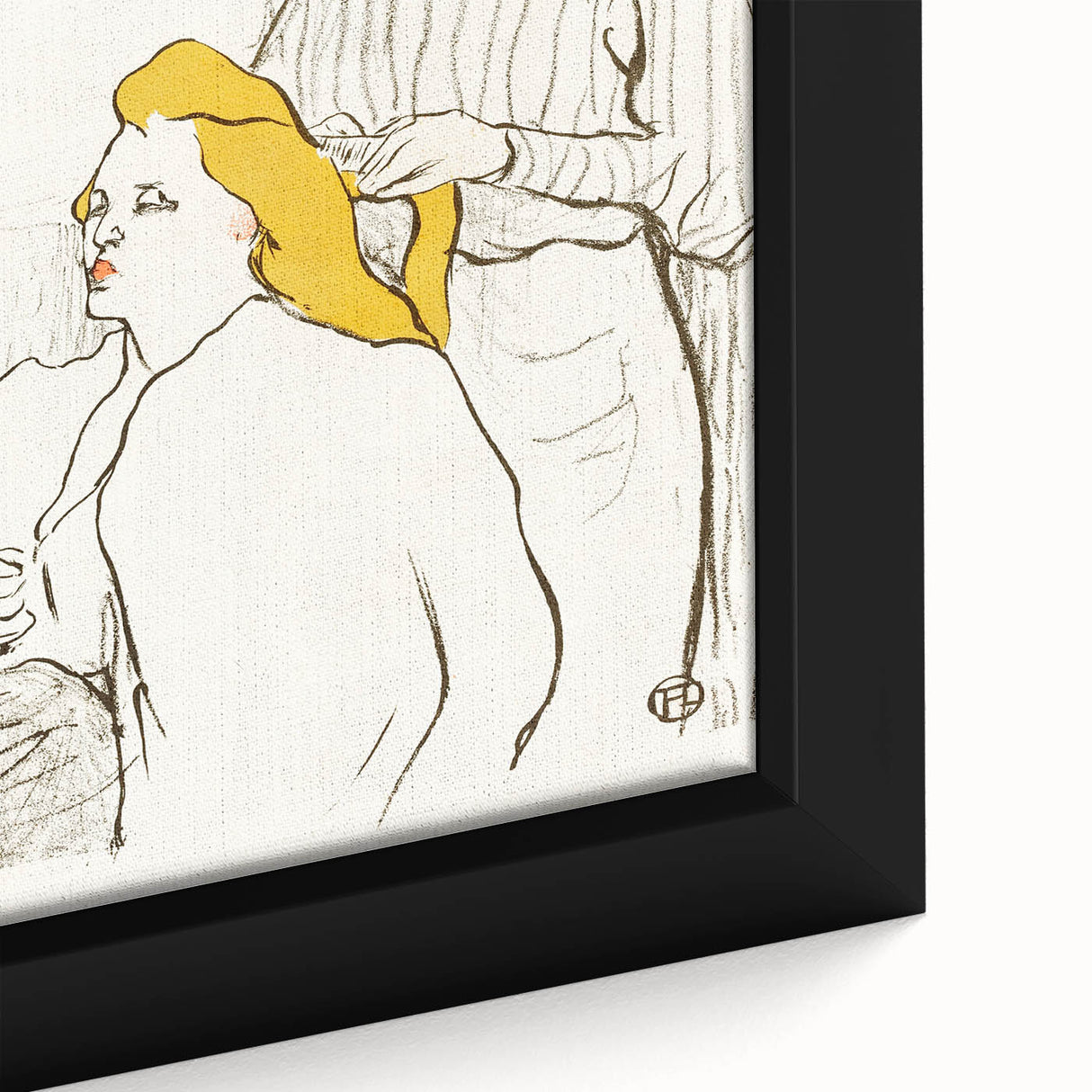 Modern Wall Art – Henri de Toulouse-Lautrec's "The Hairdresser"