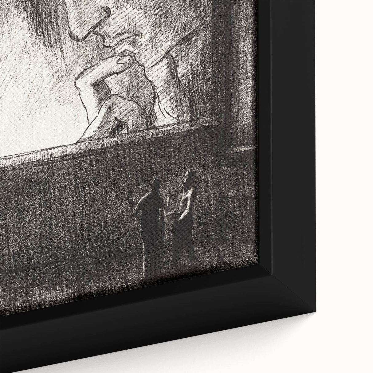 Modern Wall Art – Odilon Redon’s "Light" in Black and White