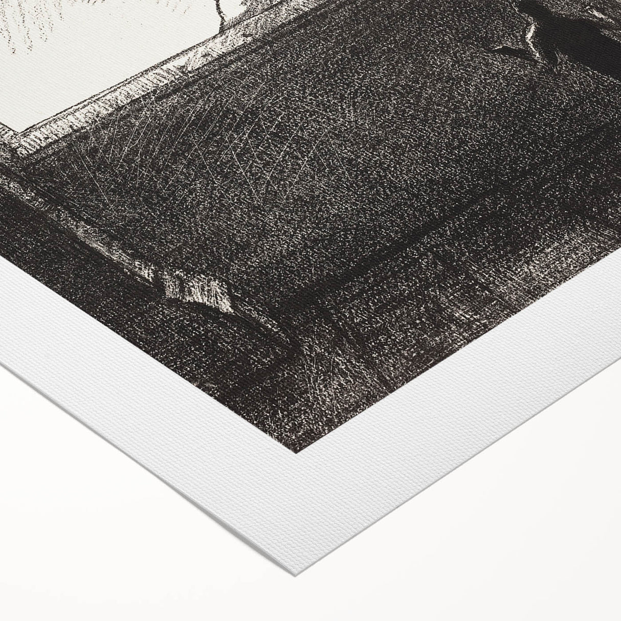 Modern Wall Art – Odilon Redon’s "Light" in Black and White