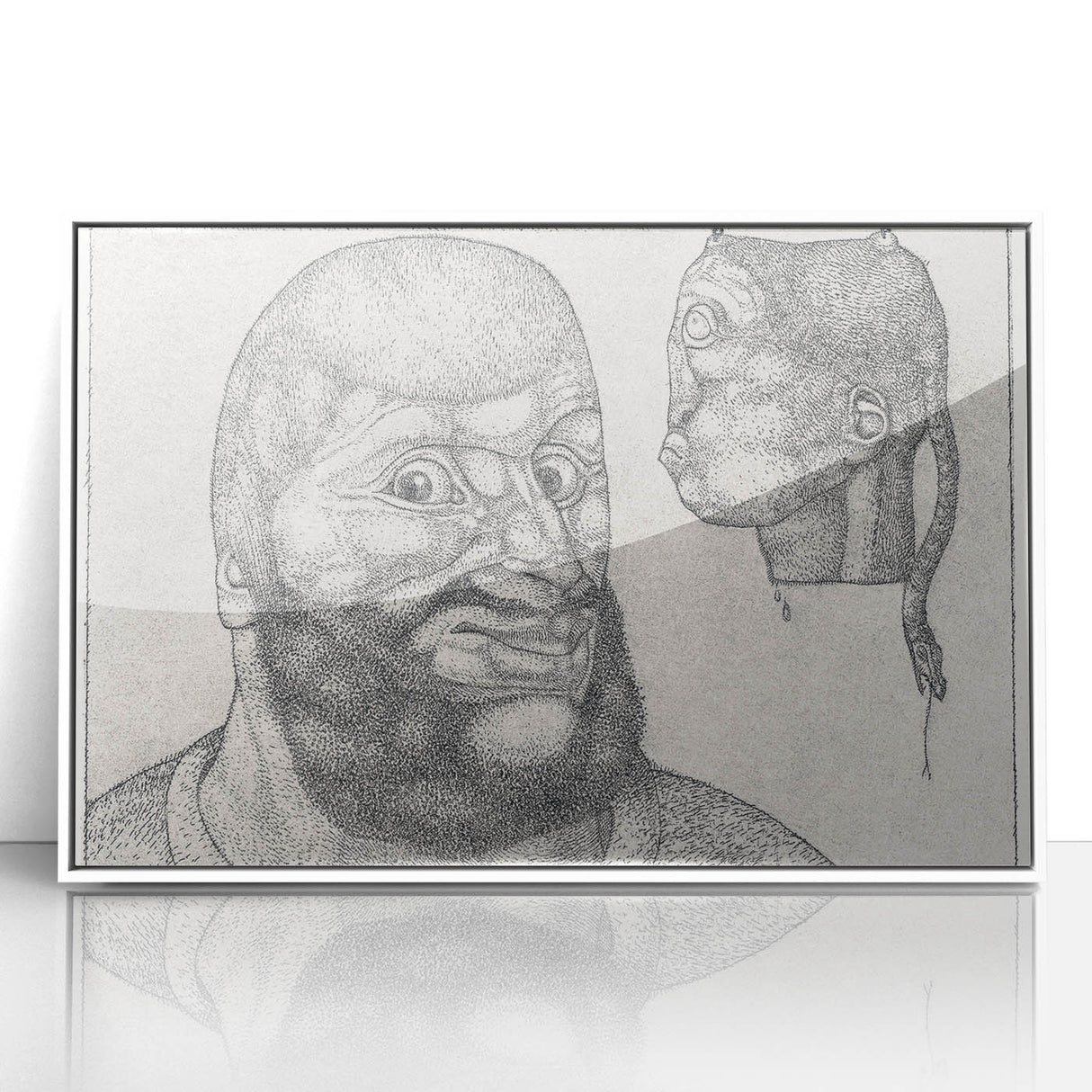 Perseus" by Paul Klee - Symbolic Surrealist Etching