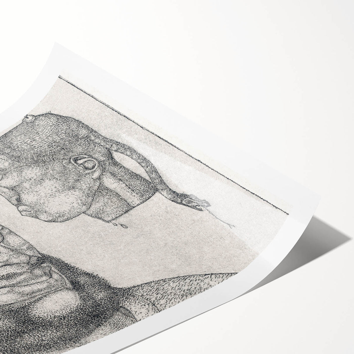 Perseus" by Paul Klee - Symbolic Surrealist Etching