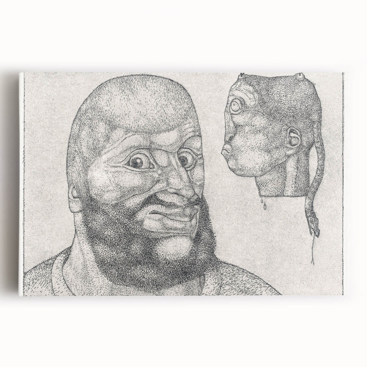 Perseus" by Paul Klee - Symbolic Surrealist Etching