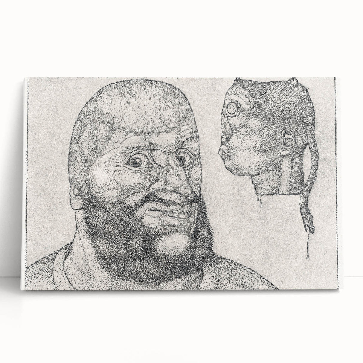 Perseus" by Paul Klee - Symbolic Surrealist Etching