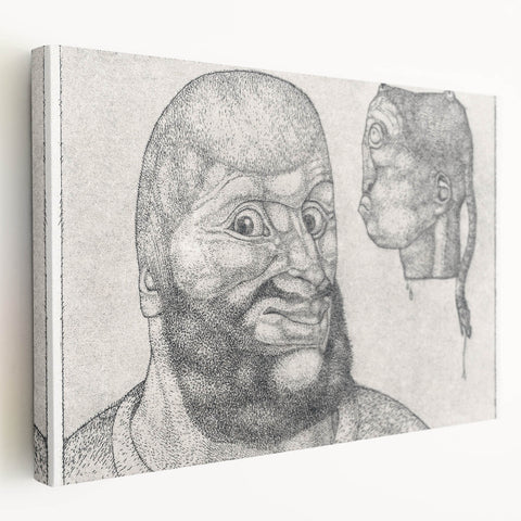 Perseus" by Paul Klee - Symbolic Surrealist Etching