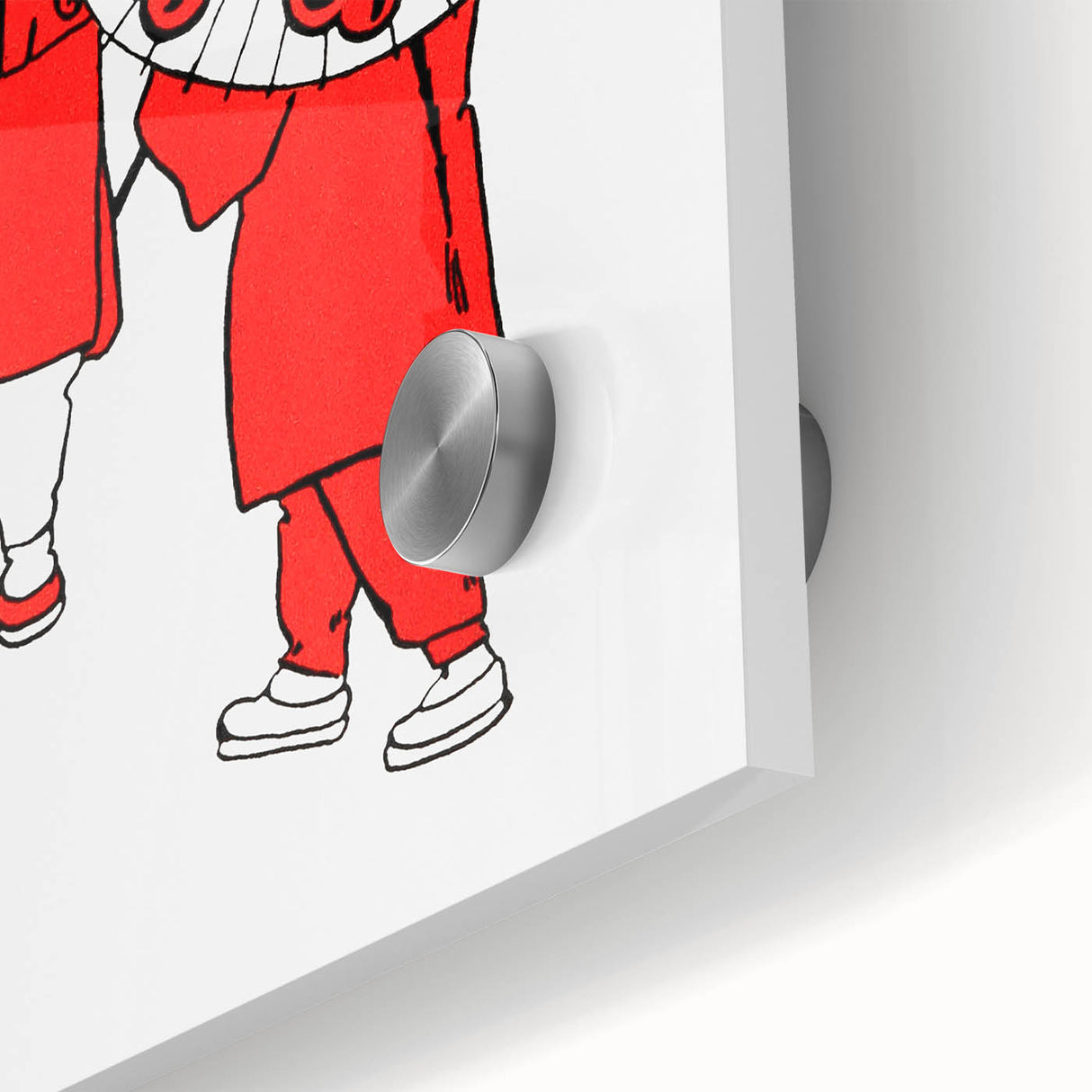 Modern Wall Art – Vibrant Oriental Umbrellas Illustration