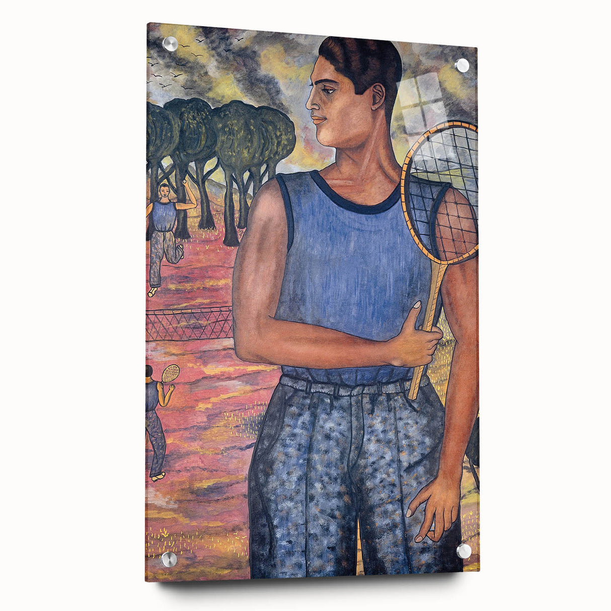 Modern Wall Art – Abraham Ángel’s "Portrait of Hugo Tilghman"