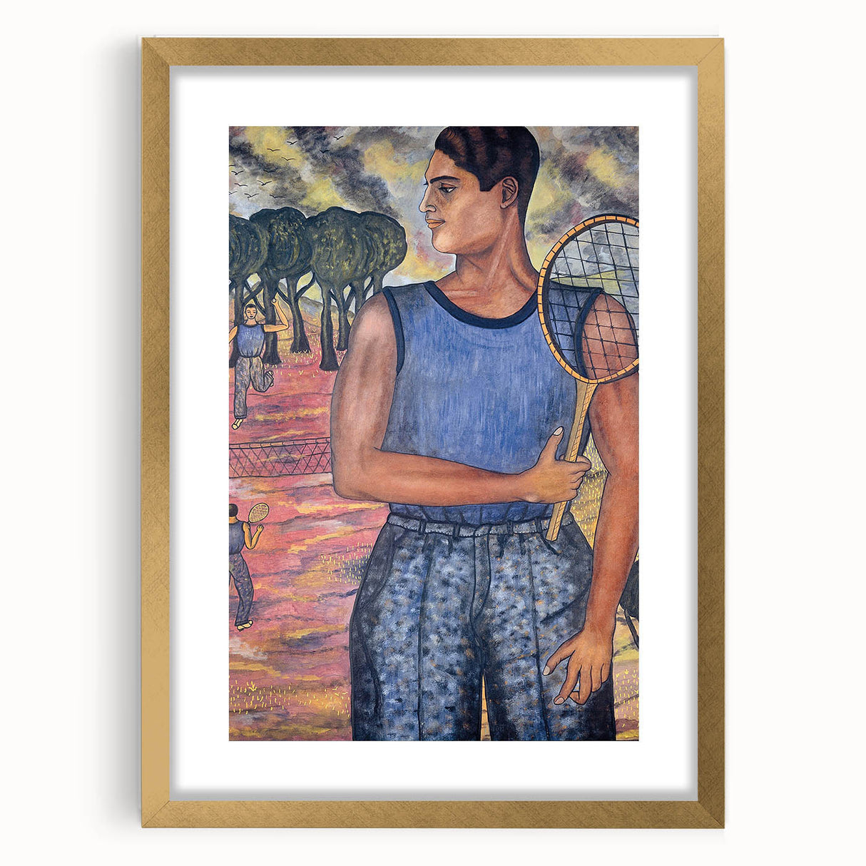 Modern Wall Art – Abraham Ángel’s "Portrait of Hugo Tilghman"