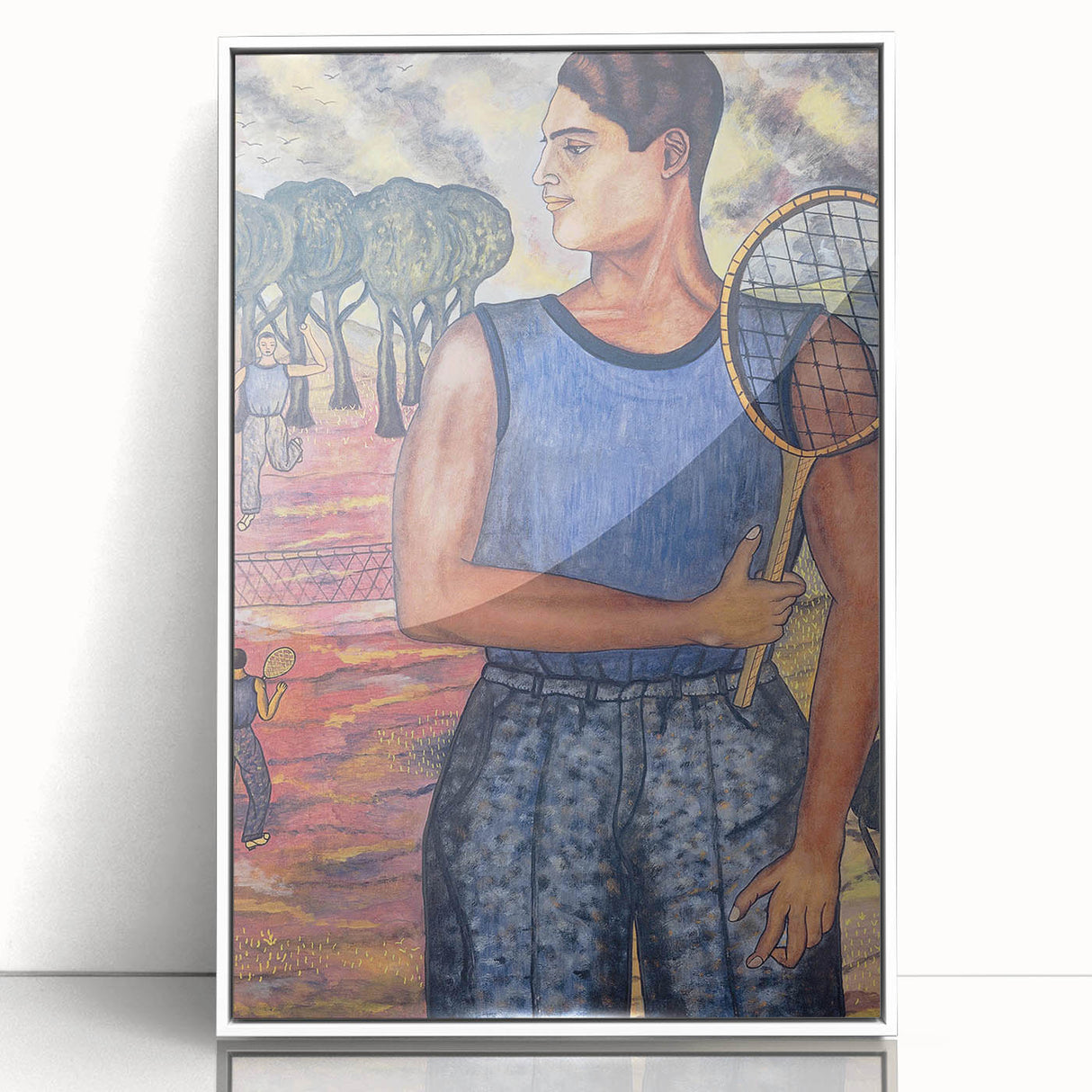 Modern Wall Art – Abraham Ángel’s "Portrait of Hugo Tilghman"