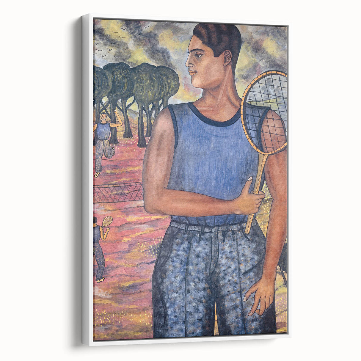 Modern Wall Art – Abraham Ángel’s "Portrait of Hugo Tilghman"