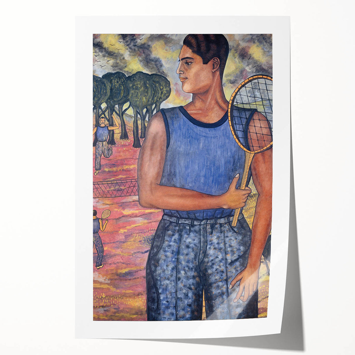 Modern Wall Art – Abraham Ángel’s "Portrait of Hugo Tilghman"