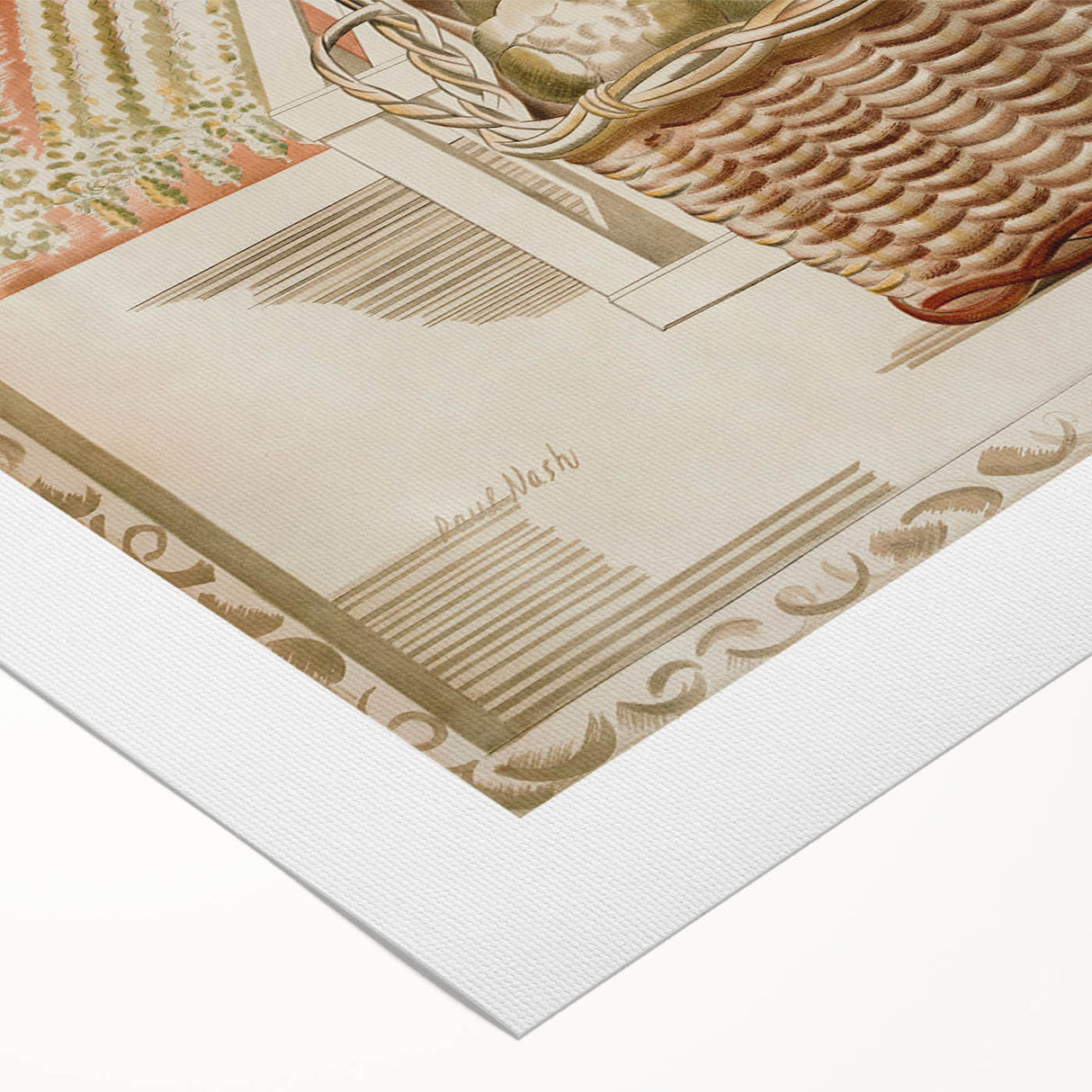 Modern Wall Art – Abstract Orchard and Garden Scene by Paul Nash