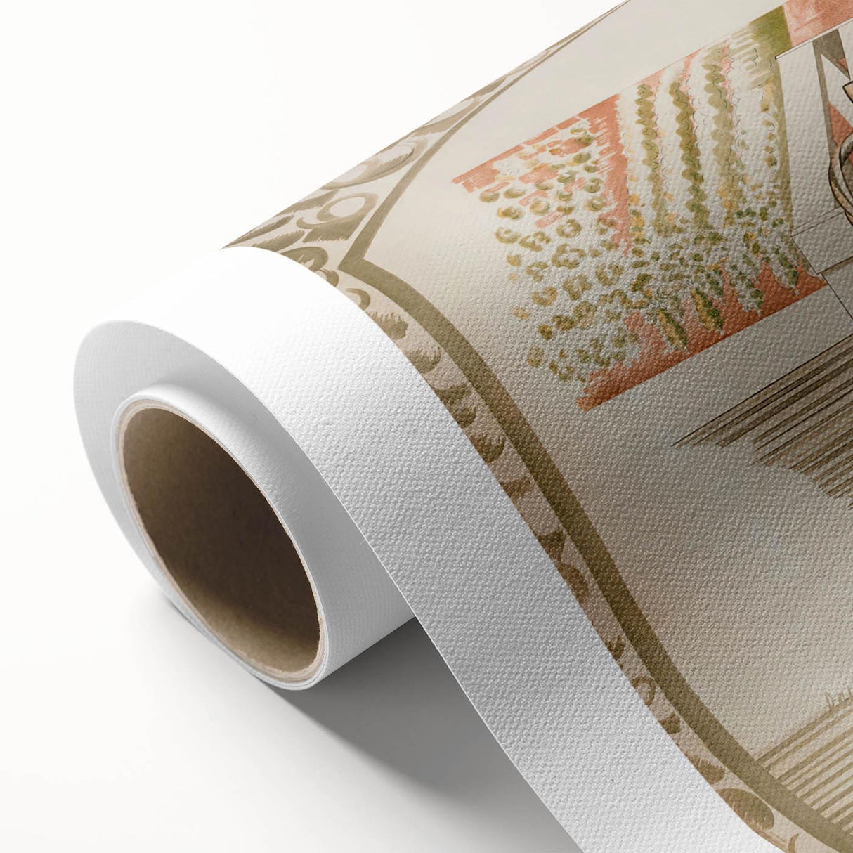 Modern Wall Art – Abstract Orchard and Garden Scene by Paul Nash