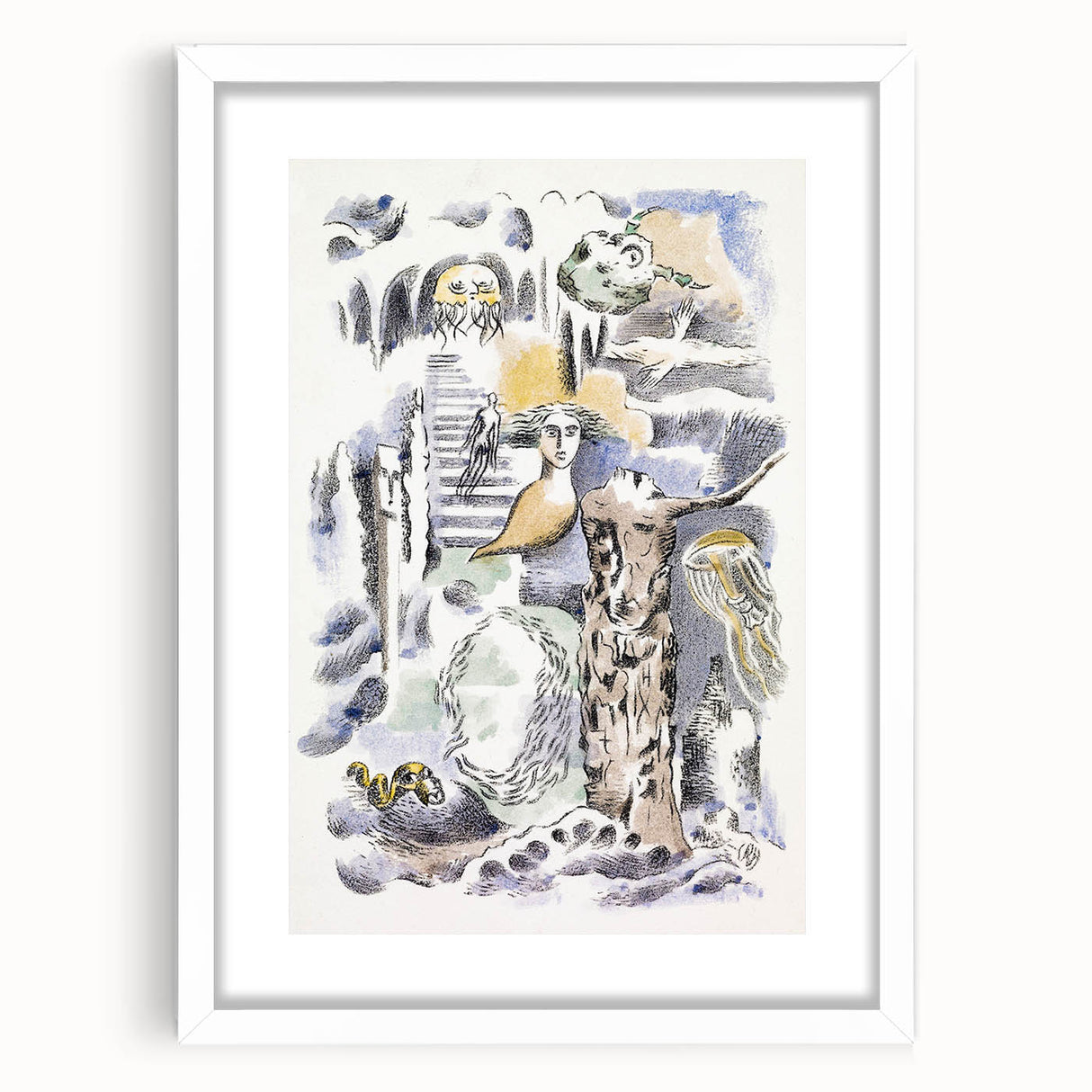 Modern Wall Art – Paul Nash’s "Design for Urne Buriall"