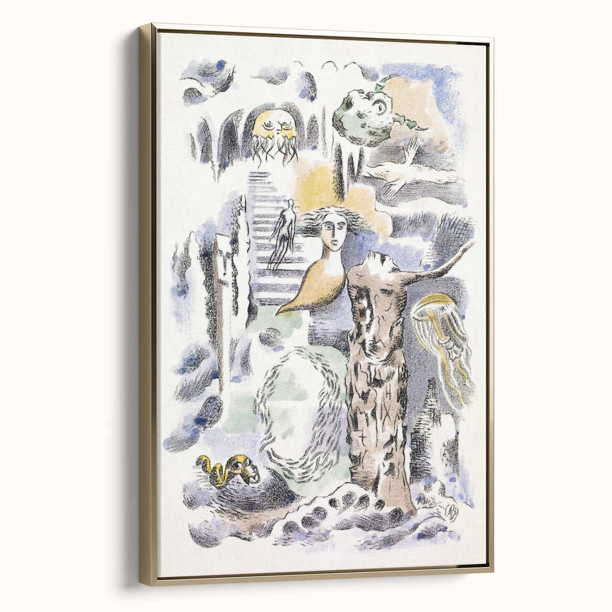 Modern Wall Art – Paul Nash’s "Design for Urne Buriall"