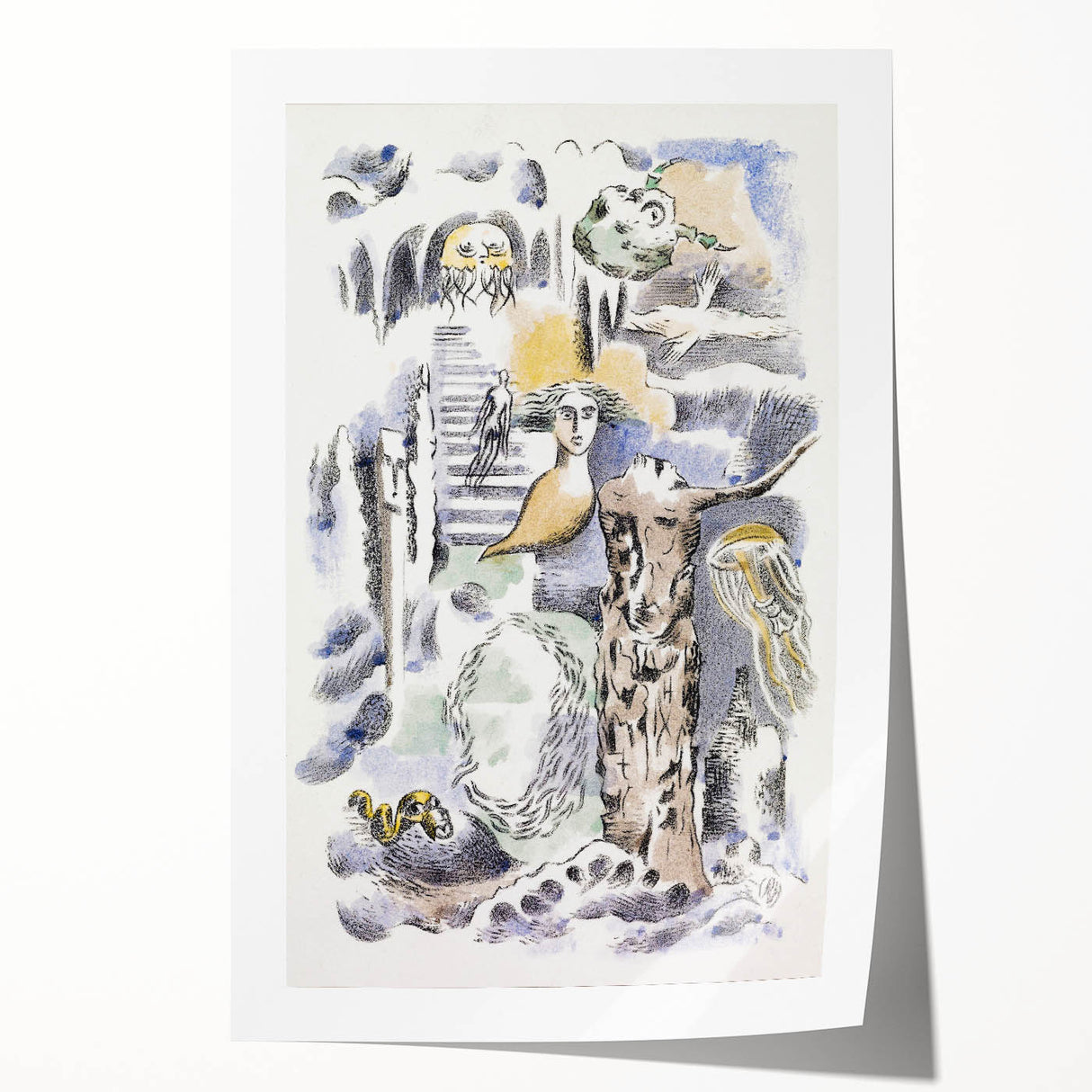 Modern Wall Art – Paul Nash’s "Design for Urne Buriall"