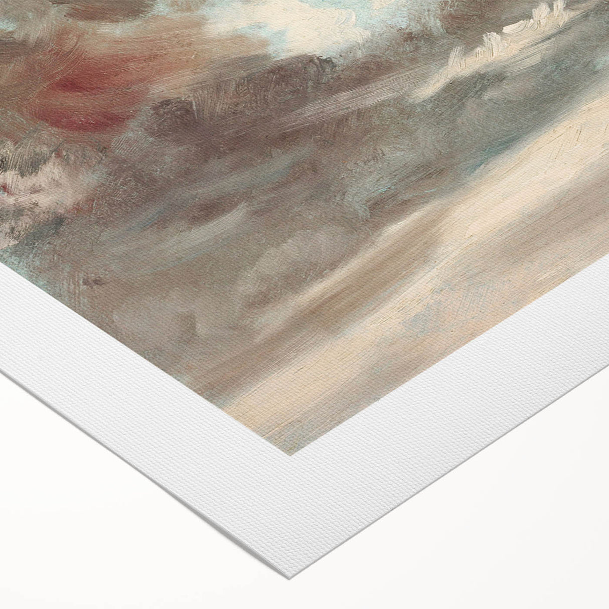 Romanticism Art - Stormy Sunset Cloud Study by John Constable