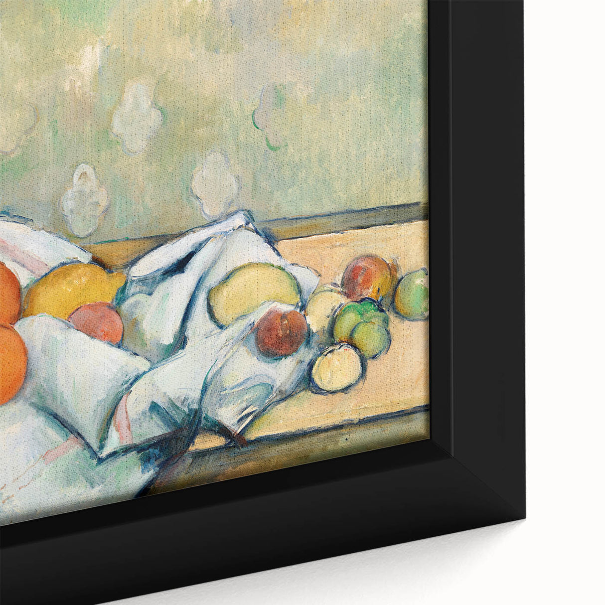 Modern Wall Art – Paul Cézanne’s Bottle and Fruits Still Life