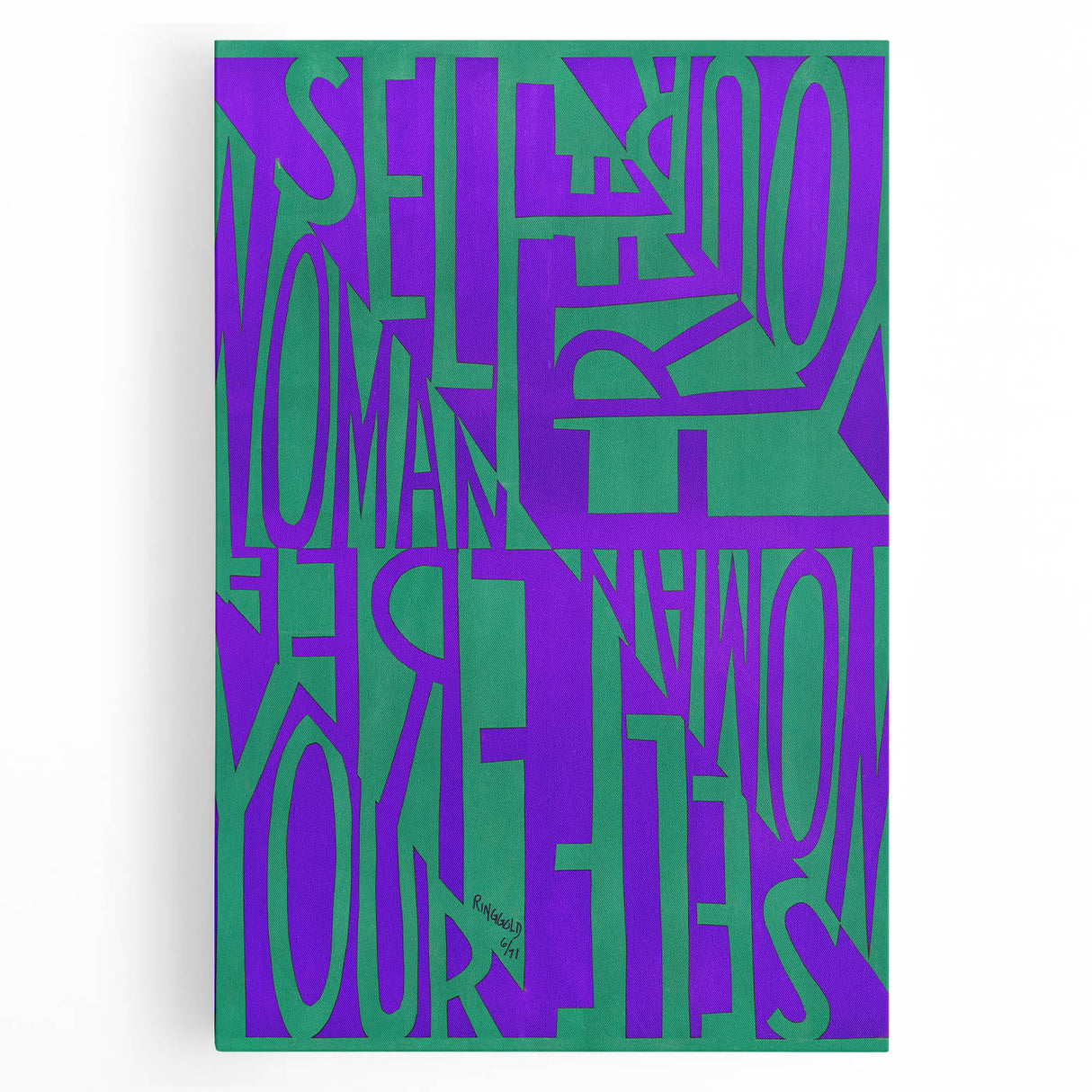 Modern Wall Art – Faith Ringgold’s "Free Woman, Free Yourself" Poster