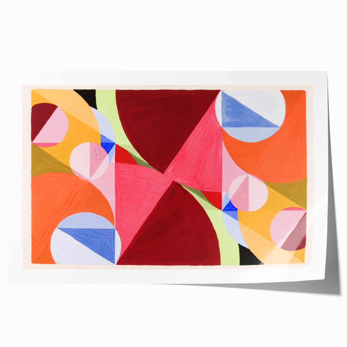 Modern Wall Art – Joseph Schillinger’s Area Broken by Perpendiculars