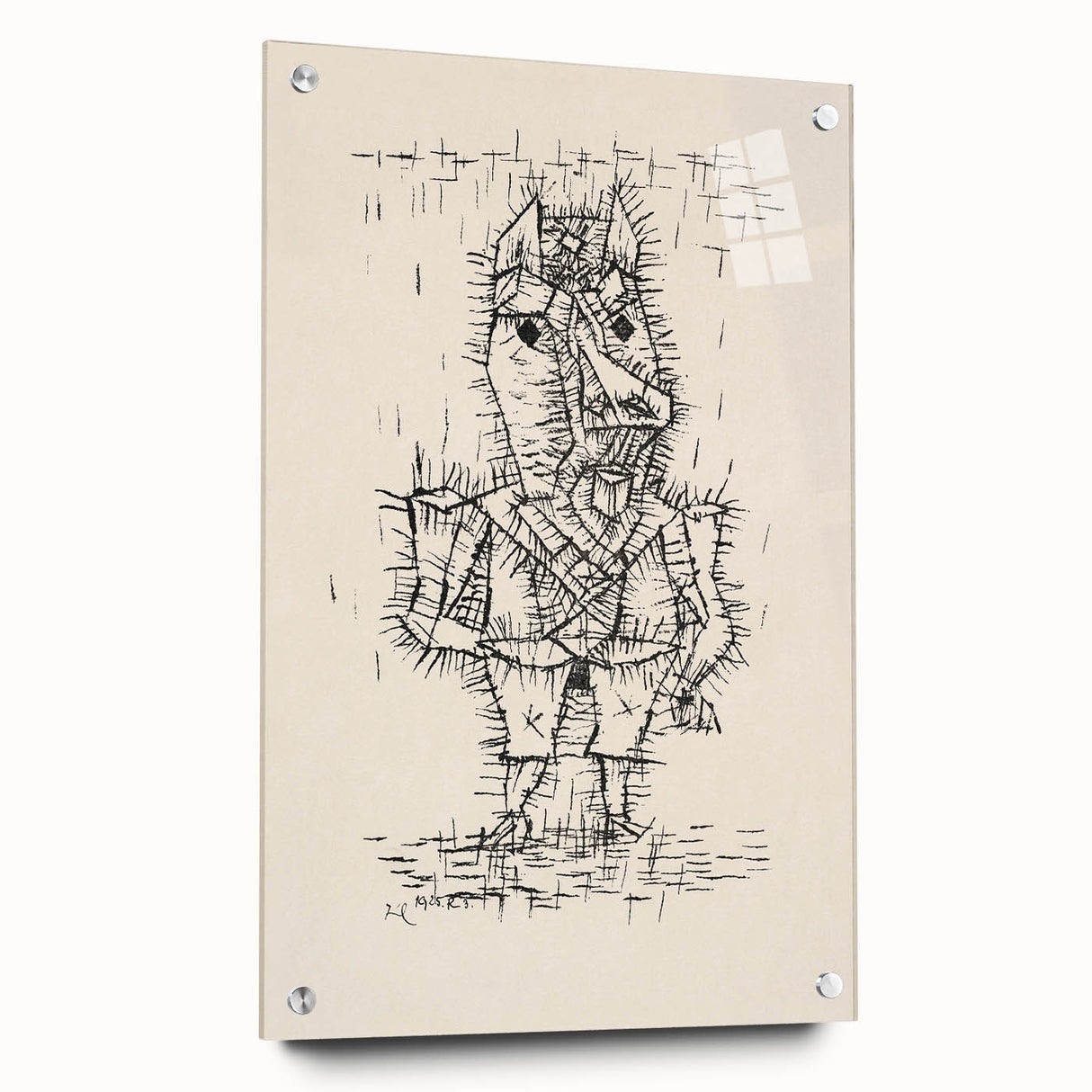 Modern Wall Art – Paul Klee’s "Ass (Esel)" Abstract Drawing