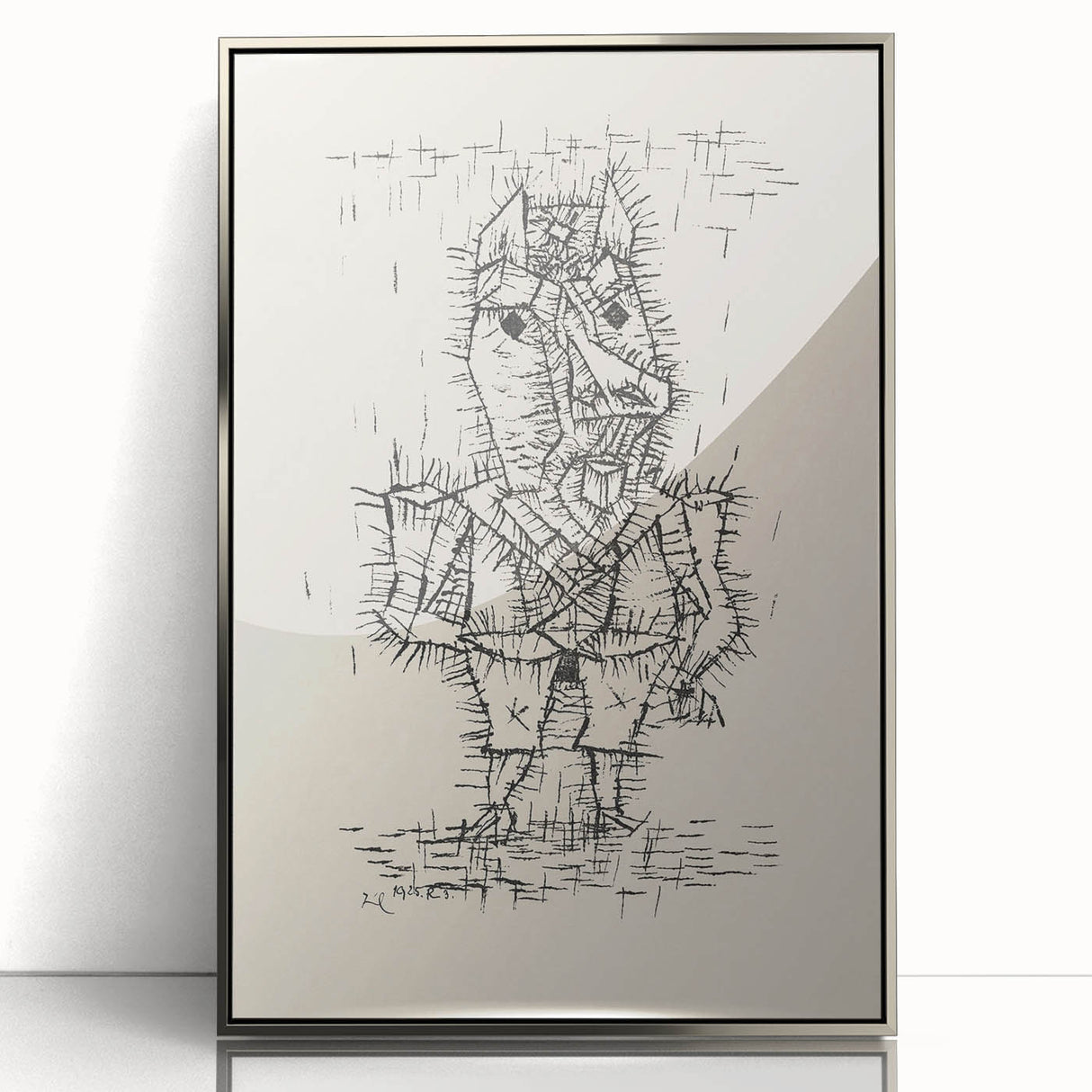 Modern Wall Art – Paul Klee’s "Ass (Esel)" Abstract Drawing