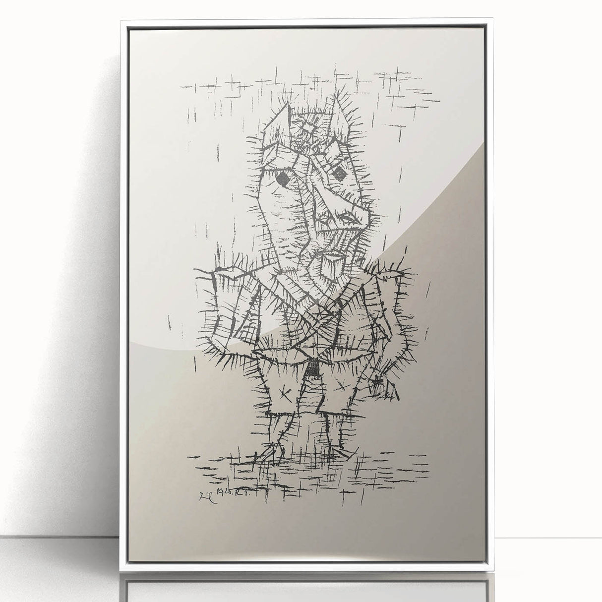 Modern Wall Art – Paul Klee’s "Ass (Esel)" Abstract Drawing