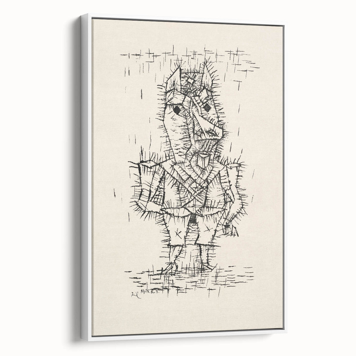 Modern Wall Art – Paul Klee’s "Ass (Esel)" Abstract Drawing