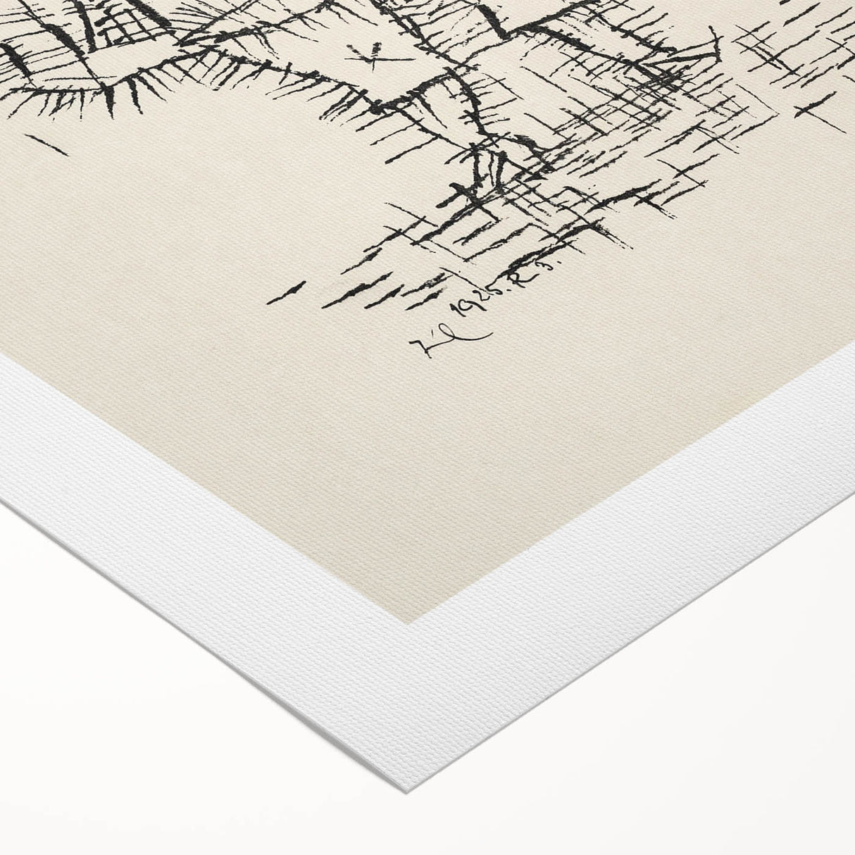 Modern Wall Art – Paul Klee’s "Ass (Esel)" Abstract Drawing