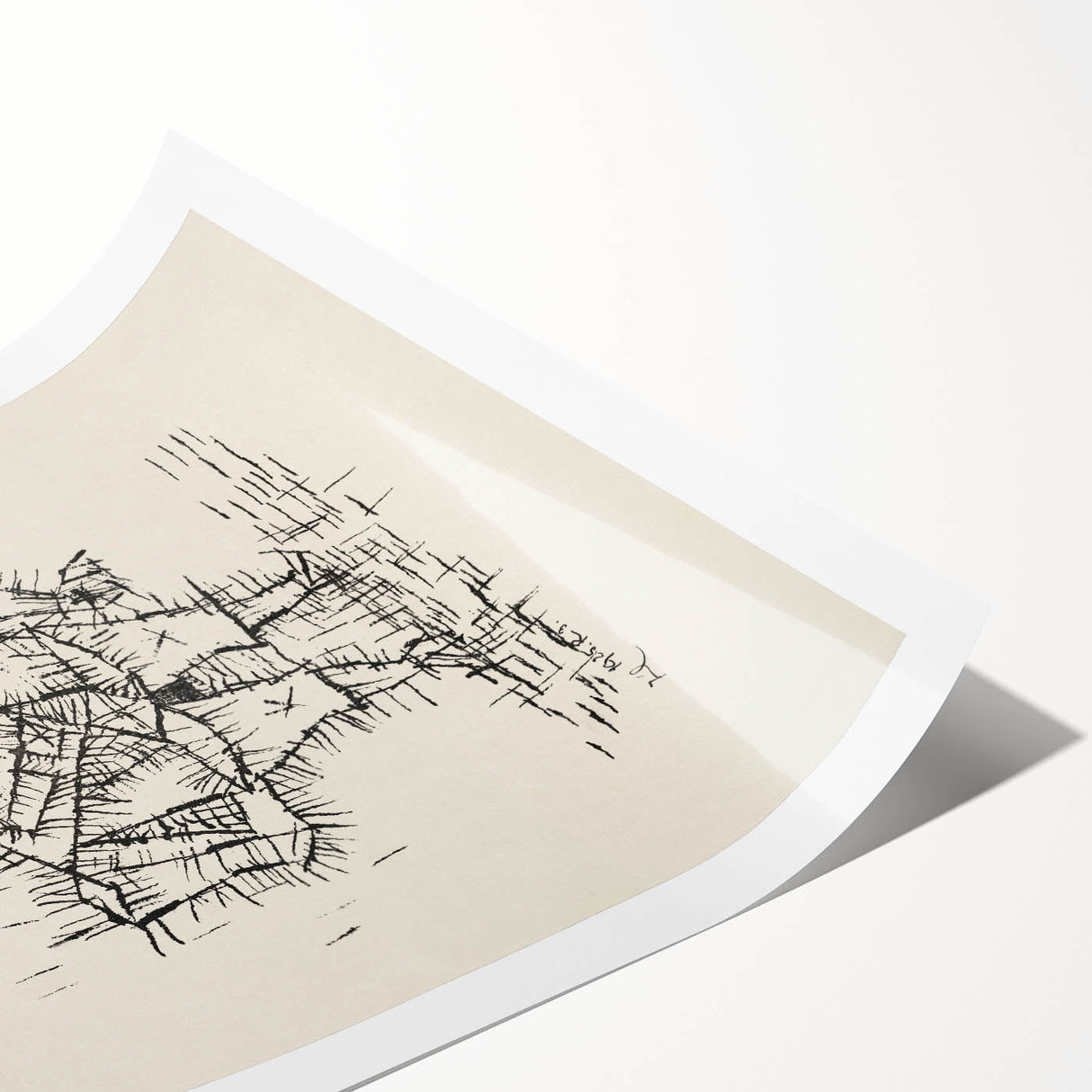 Modern Wall Art – Paul Klee’s "Ass (Esel)" Abstract Drawing