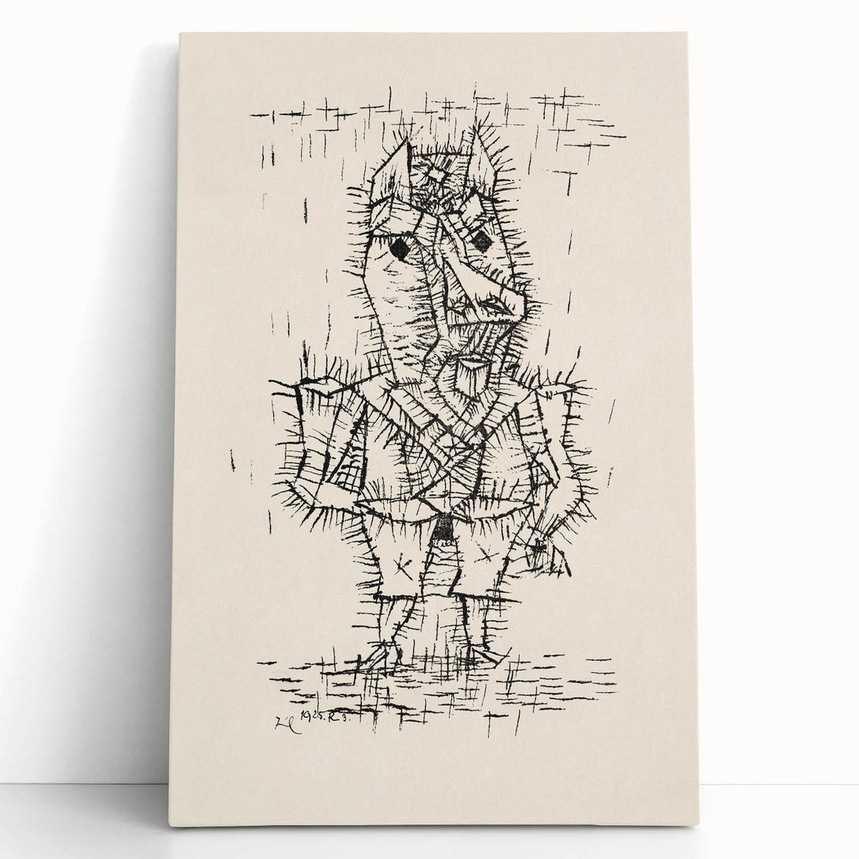 Modern Wall Art – Paul Klee’s "Ass (Esel)" Abstract Drawing