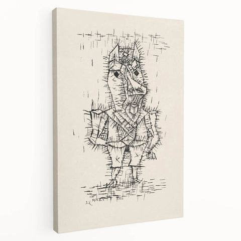 Modern Wall Art – Paul Klee’s "Ass (Esel)" Abstract Drawing