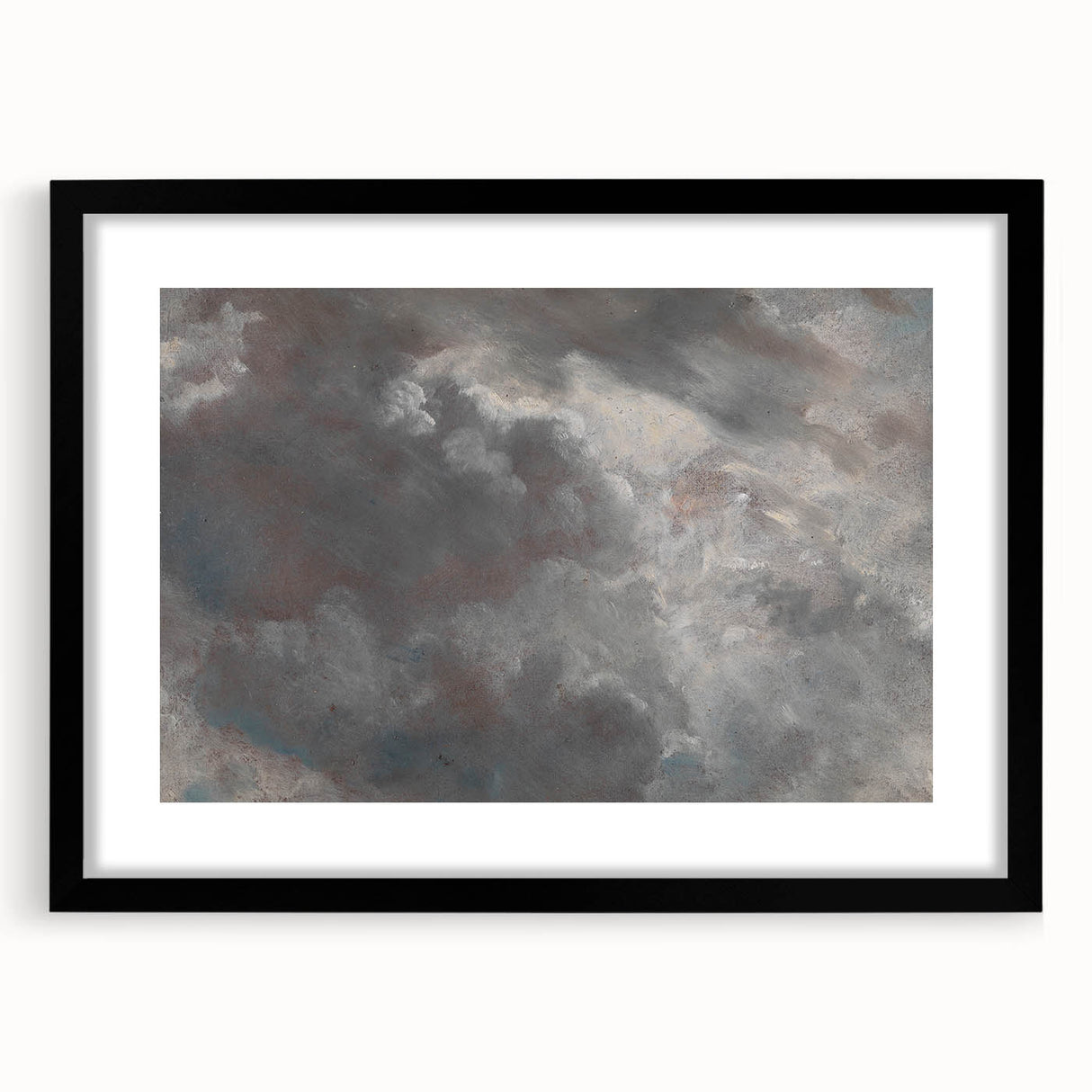 Romanticism Art - Cloud Study by John Constable Print