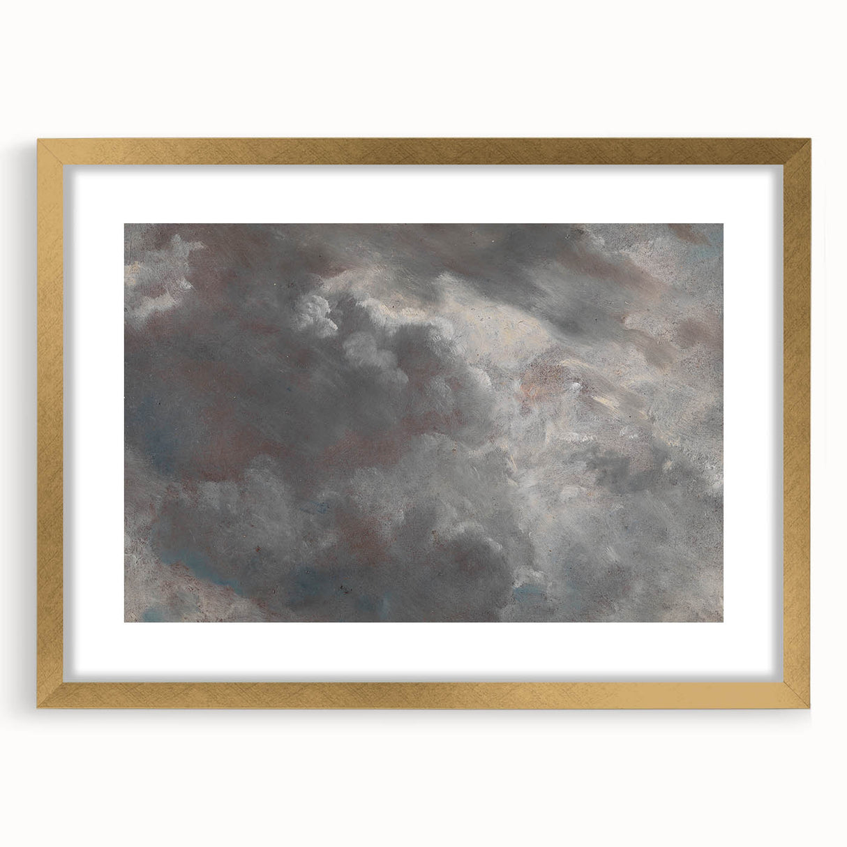 Romanticism Art - Cloud Study by John Constable Print