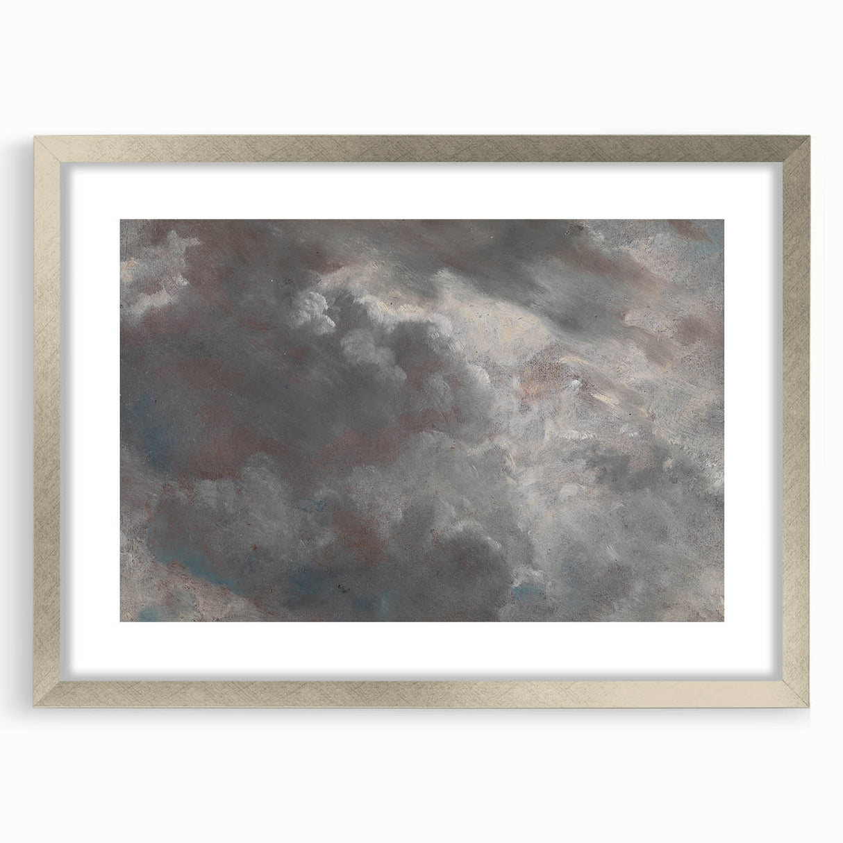 Romanticism Art - Cloud Study by John Constable Print