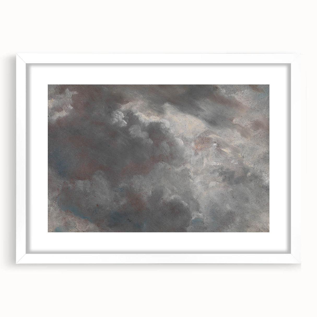 Romanticism Art - Cloud Study by John Constable Print