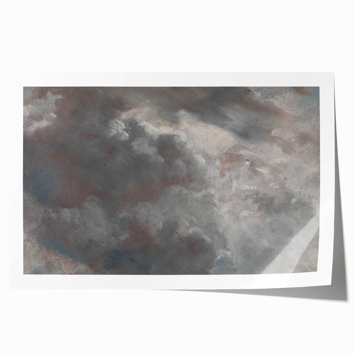 Romanticism Art - Cloud Study by John Constable Print