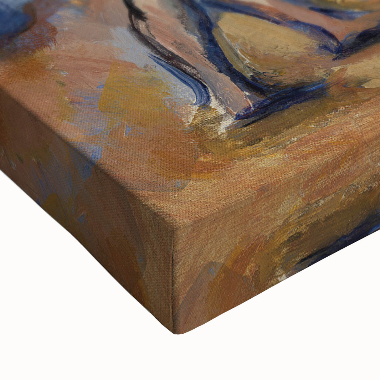 Modern Wall Art – Cézanne’s Bathers in Blue and Green