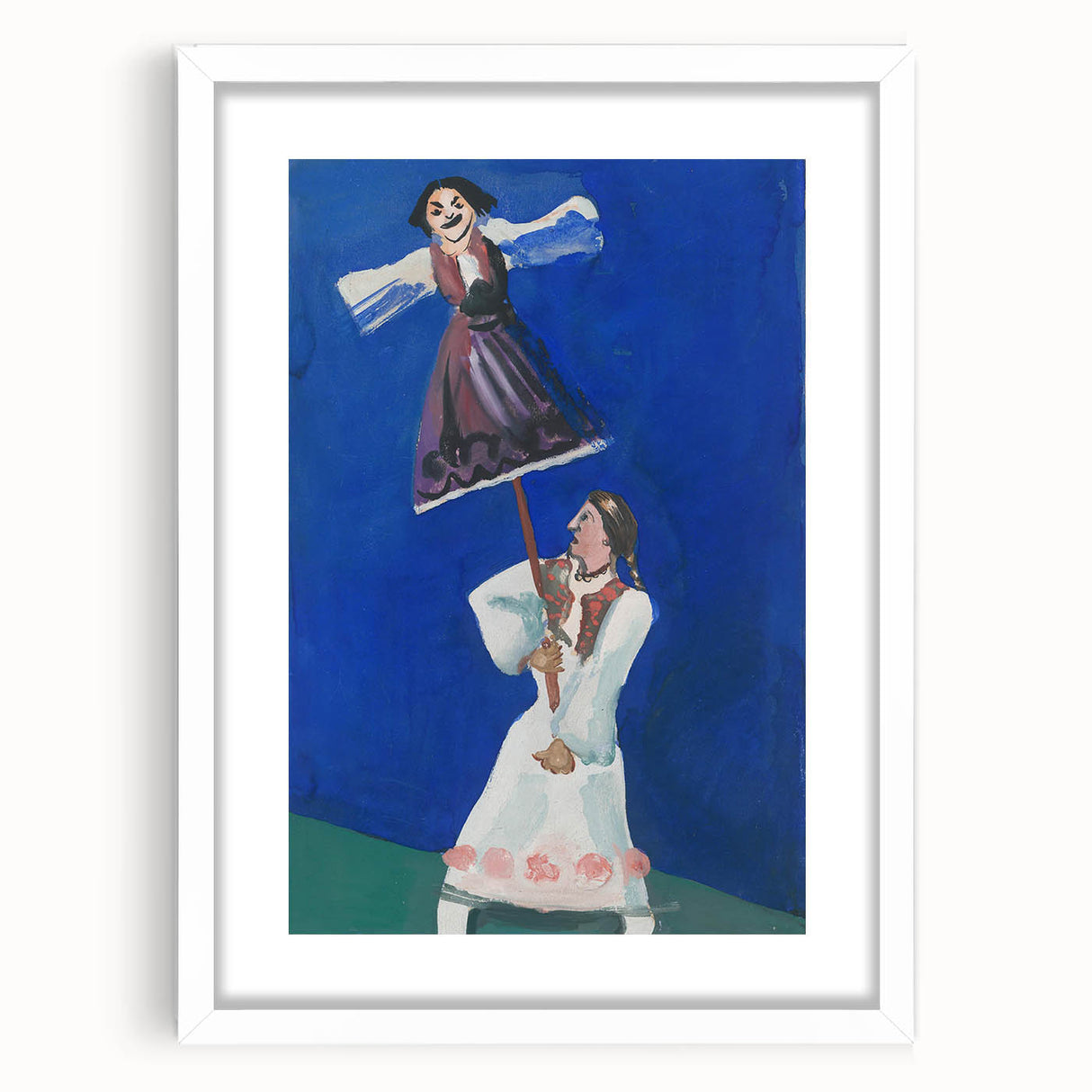 Modern Wall Art – Cyprián Majerník’s "Morena" in Vibrant Colors