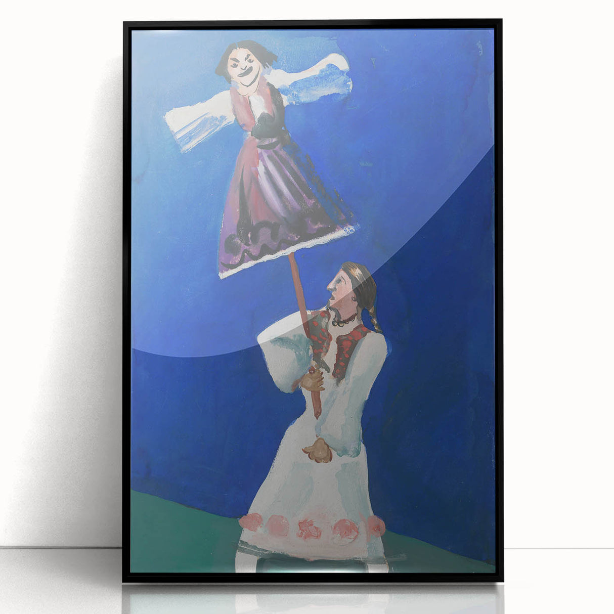 Modern Wall Art – Cyprián Majerník’s "Morena" in Vibrant Colors