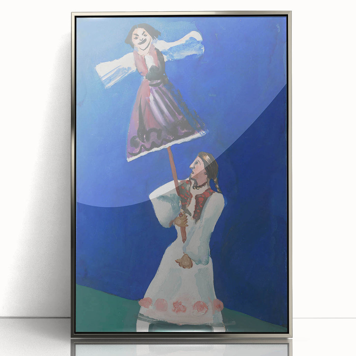 Modern Wall Art – Cyprián Majerník’s "Morena" in Vibrant Colors